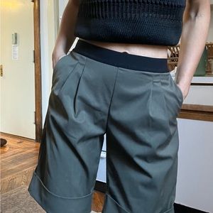 Choosy Olive Shorts